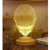 3D Adam 3 Boyutlu Led Lamba