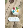3D Çam Ağacı Mini Dörtlü Mum Kalıbı (Silikon)