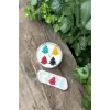 3D Çam Ağacı Mini Dörtlü Mum Kalıbı (Silikon)