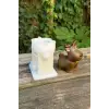 3D Christmas Geyik Silikon Mum Kalıbı