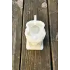 3D Christmas Geyik Silikon Mum Kalıbı
