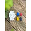 3D Eldiven Mini Dörtlü Mum Kalıbı (Silikon)