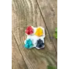 3D Yılbaşı Çanı Mini Dörtlü Mum Kalıbı (Silikon)