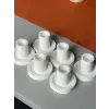 4 Adet Tekli Şamdan Mumluk