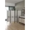 4 Kanatlı Beyaz Paravan 1444B