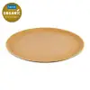 4lü Kahverengi Tabak - 25.5 cm