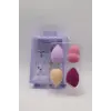 4lü Makyaj Süngeri Seti
