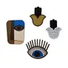 4lü Set Dekoratif Duvar Aksesuarı