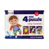 4 Mini Puzzle Uzay Macerası