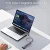 4 Portlu 10Gbps Type-C to 4*USB-C 3.2 Gen2 Type-C Hub
