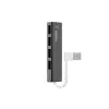 4 USB-A Girişli HUB, USB 2.0, Ultra Slim, Siyah