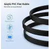 40 cm Sata Data Kablo - 90 Derece - Metal Klip