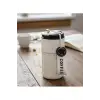 400 ml Coffee Dereceli Beyaz Termos