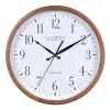 404-50447-INT 32,5 cm Atomik Ceviz Analog Duvar Saati