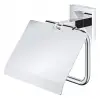 41102000 Banyo Aksesuarları Krom Start Cube QuickFix Tuvalet Kağıtlığı Kapaklı Duş