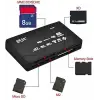 4296 USB Hub Micro SD XD Mmc MS CF TF Mini M2 Combo Kart Okuyucu