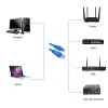 4937 Cat6 Ethernet Patch İnternet Kablosu, 1 m