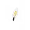 4W E14 Rustik LED Ampul, Sarı Işık, 10lu Paket