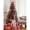 5 cm 6 Adet Mini Yılbaşı Ağacı Süsü Noel Baba