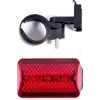5 Ledli 7 Modlu Bisiklet Arka Stop Ikaz Lambası Led Lamba