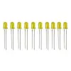 5 mm Sarı LED Ampul, 10 Adet