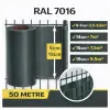 50 metre (19cm, Antrasit)