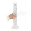500 ml plastik mezür, mavi skala