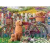 500 Parçalı Puzzle Bahçede Köpekler