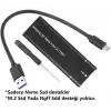 5218 USB 3.1 Type-C Pcı-e Express NVMe Ssd Disk Kutusu