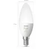 5.3W Renkli Akıllı B39 E14 LED Ampul, Bluetooth Özellikli
