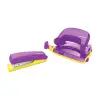 5507 Retro Chic Zımba ve Delgeç Set - Gri-Yeşil