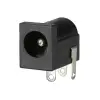 5.5mm x 2.1mm DC Güç Soketi Plastik DC005 Pcb Tip Adaptör