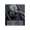 55W Hızlı Şarj Destekli Çift USB + Type-C Çıkışlı Bluetooth FM Modülatör Transmitter, MT9874 ile Uyumlu