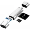 5848 Type C Usb Kart Okuyucu Micro Sd Card Reader Çevirici Dönüştürücü Adaptör