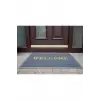 58x38 Dikdörtgen Kapı Önü Paspas Welcome Yazılı Gri Paspas