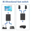 5945 Kvm Switch, 2 Port USB 2.0, Bir USB Cihazını İki PCde Kullanma