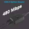 5945 Kvm Switch, 2 Port USB 2.0, Bir USB Cihazını İki PCde Kullanma