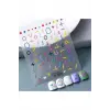 5d Kabartmalı Ts014 Tırnak Stıcker