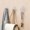 6 Adet Kendinden Yapışkanlı Şeffaf Askı