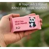 6 Adet Mini Islak Mendil – Cep Boy Hijyen Mendili