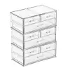 6 Katlı 9 Çekmeceli Çok Amaçlı Akrilik Makyaj Organizer 24x14x30 cm