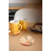 6lı Ahşap Bardak Altlığı BRD-004