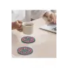 6lı Ahşap Bardak Altlığı BRD-009