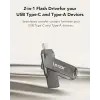 64 GB USB 3.0 Type-C çift sürücülü flash bellek, D35c