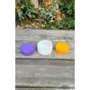 6,5x2,5 cm silikon silindir mum kalıbı