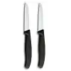 6.7493.2 Swiss Classic 2li Soyma Bıçağı Set, Siyah