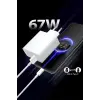 67W Hızlı Şarj Adaptörü ile Type-C Kablo Seti