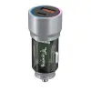67W Turbo Araç Şarj Başlığı – USB + PD Girişli