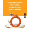 Çoklu Cihaz Dostu 120 W Hızlı Şarj Kablosu – Tek Kablo ile Her Cihaz Elinizin Altında