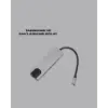 Mey İthalat® USB‑C Çoklu Bağlantı Merkezi – 5 Gbps, 100‑240 V, Sağlam Eloksal Tasarım
